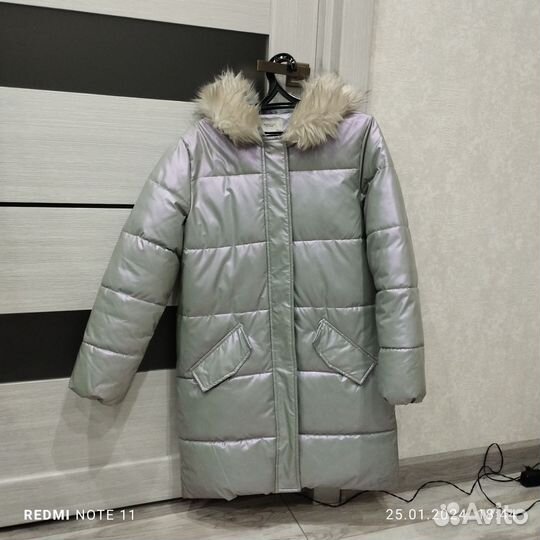 Пуховик на девочку 146 152