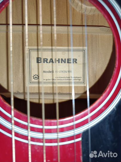 Акустическая гитара brahner