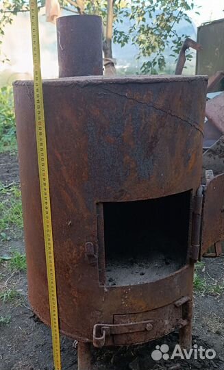 Печь типа буржуйка