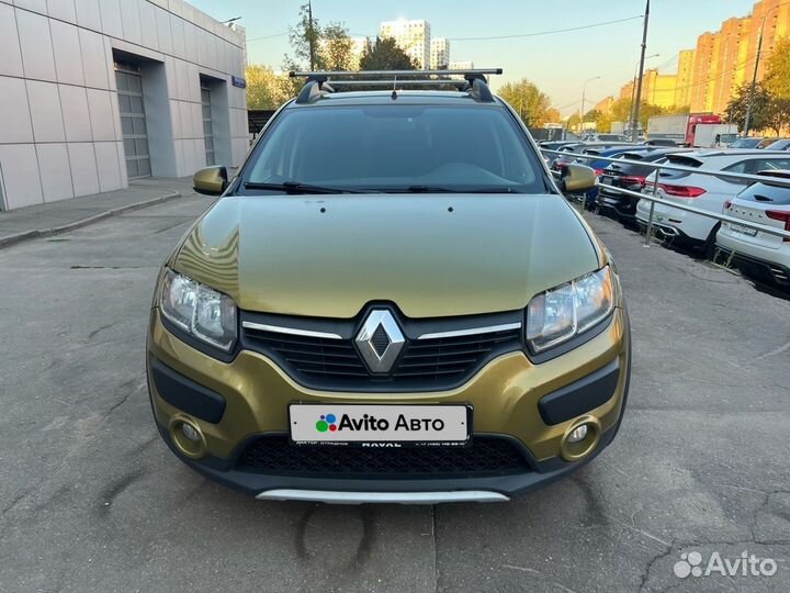 Renault Sandero Stepway 1.6 МТ, 2017, 132 981 км