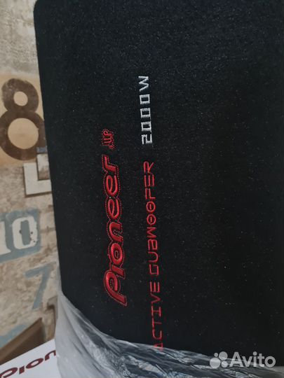 Активный сабвуфер Pioneer 10 дюймов