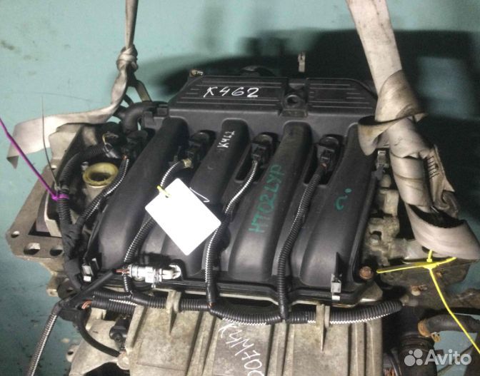 Двигатель Renault Megane 2000 1.6i бензин K4M700