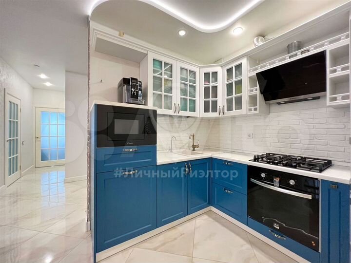 2-к. квартира, 66,6 м², 13/16 эт.