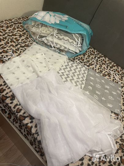 Бортики на кроватку