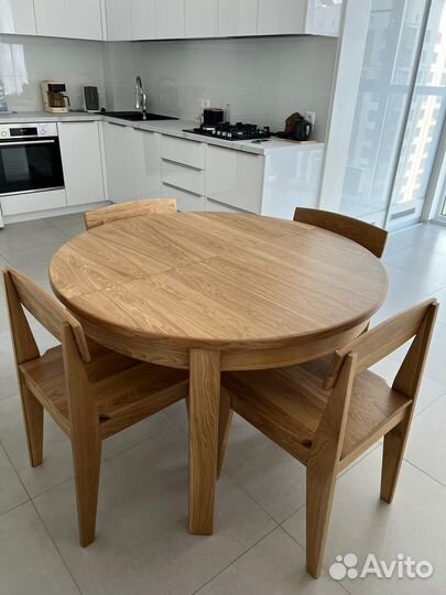 Кухонный стол (дуб, бук, ясень)