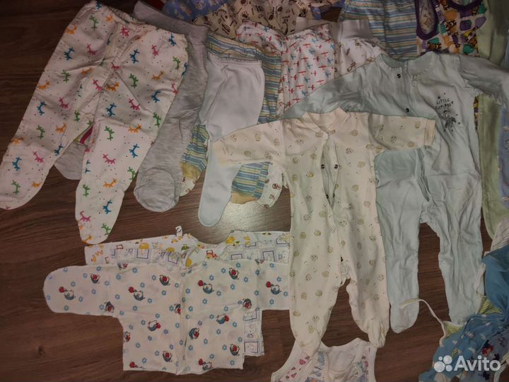 Вещи пакетом от рождения до 1,5 лет
