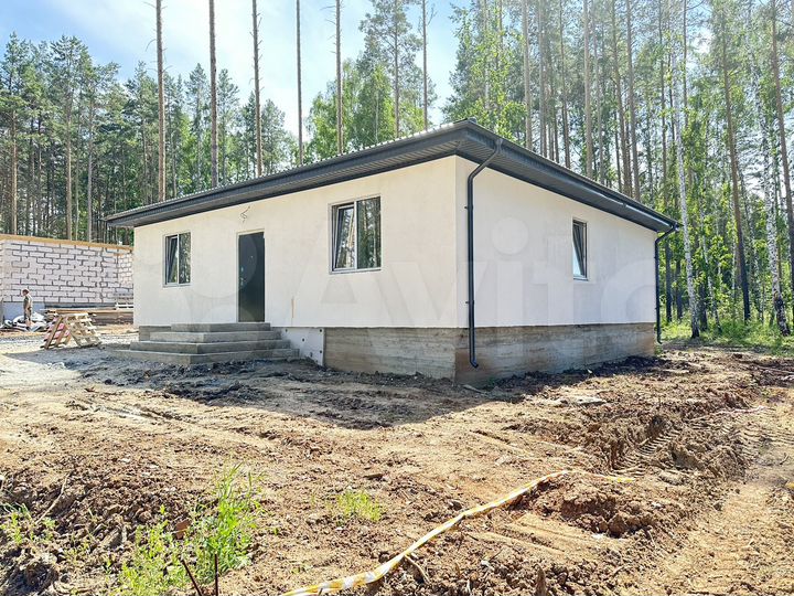 Коттедж 125 м² на участке 7 сот.