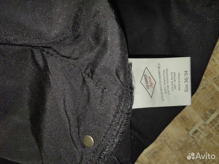 Джинсы Lee Cooper черные