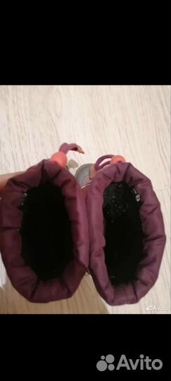 Ботинки демисезонные экко 22 для девочки