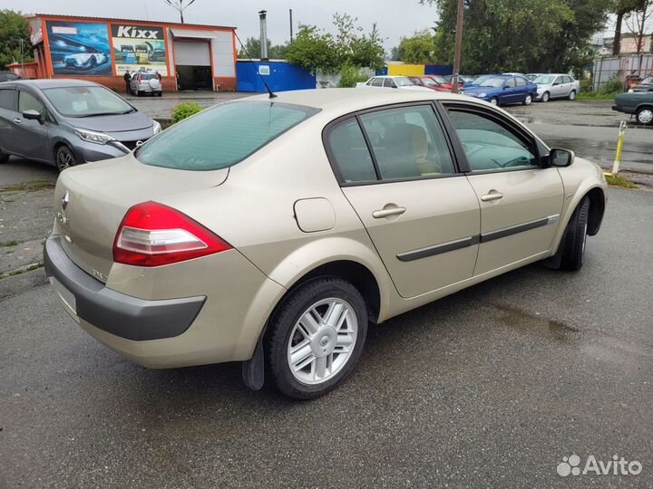 Renault Megane 1.6 AT, 2006, 175 000 км