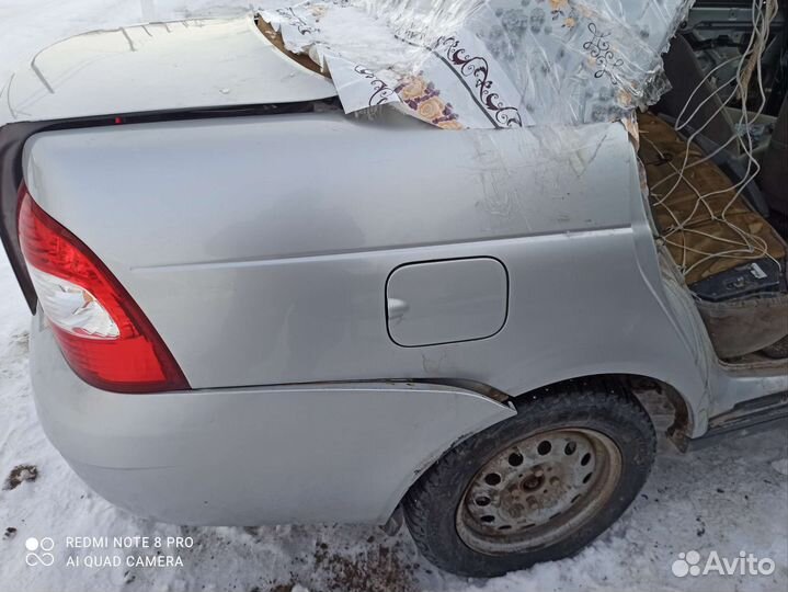 Бампер задний Приора