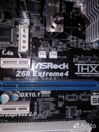 Мат плата asrockz68Extreme4 с i7 2600K