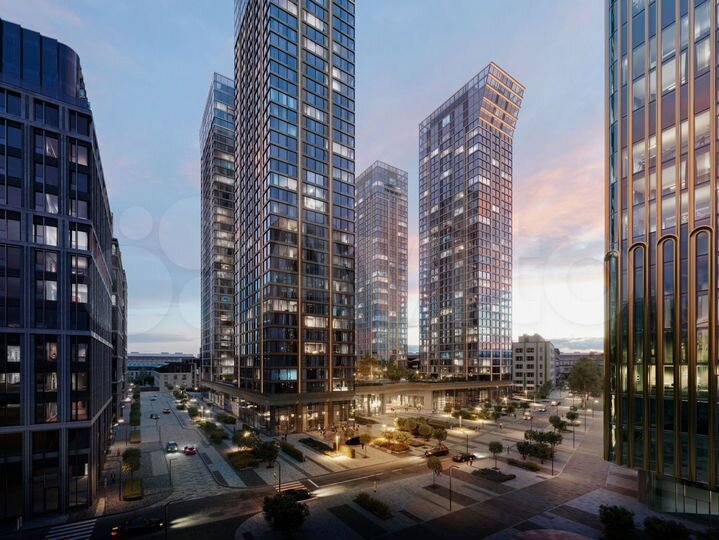 1-к. квартира, 44,5 м², 24/36 эт.