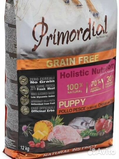 Корм Primordial для щенков 12 кг