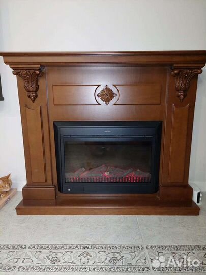 Камин электрический с порталом бу