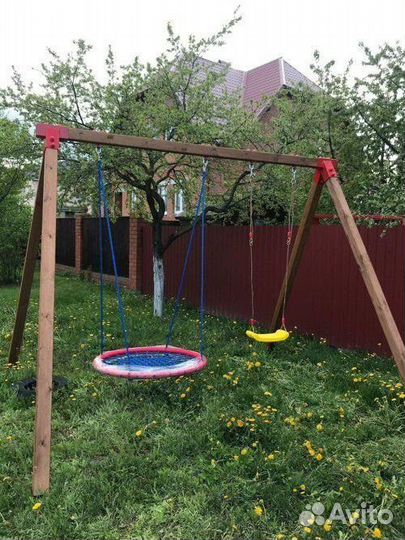 Качели - Без Бетонирования арт 4895