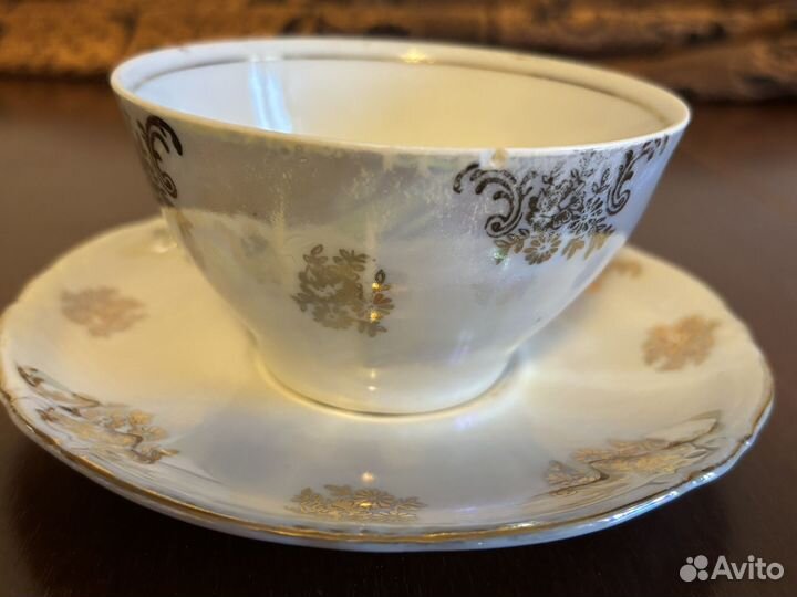 Чайная пара Kahla гдр