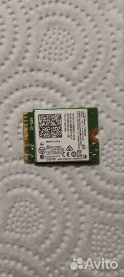 Bluetooth+Wi-Fi адаптер Intel 3165NGW