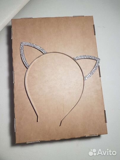 Кошачьи ушки ободок