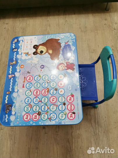 Детский стол и стул складные Nika Маша и медведь