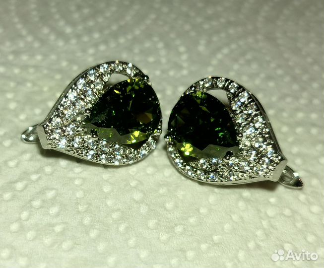 Серьги серебро 925