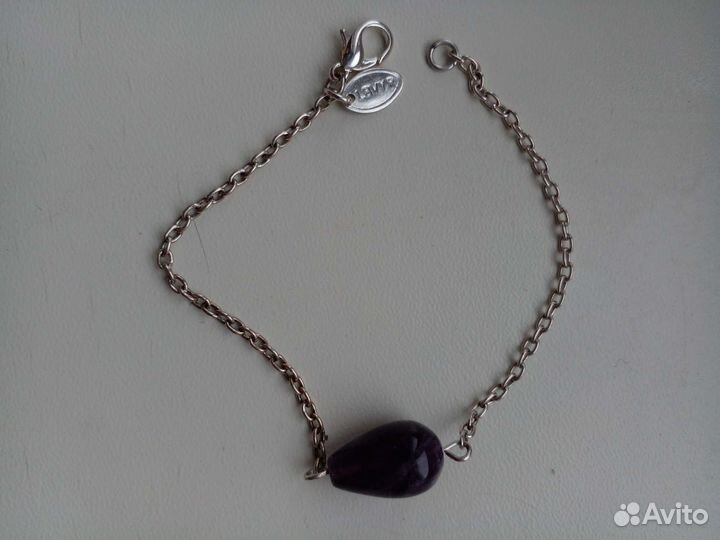 Бижутерия из аметиста, комплект