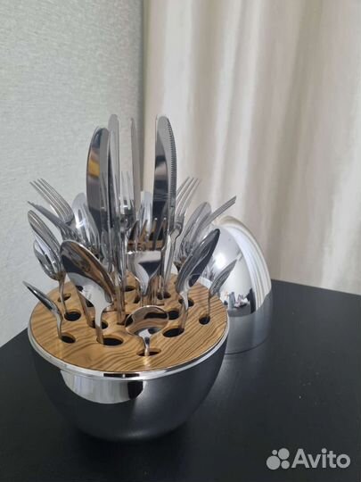 Столовый набор ложки и вилки 24шт