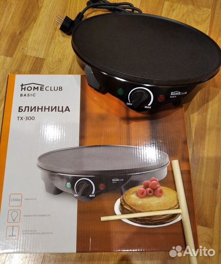 Сковорода электрическая (блинница) homeclub TX-300