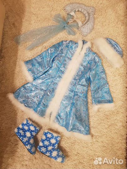 Костюм новогодний Снегурочка