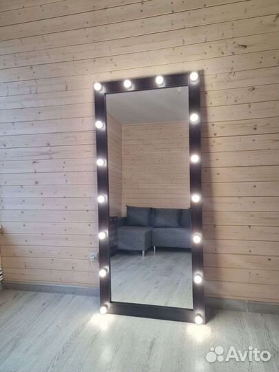 Зеркало с 16 лампочками ручной работы,Турция