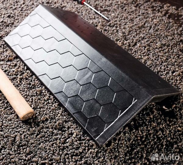 Колпак на забор шоколад