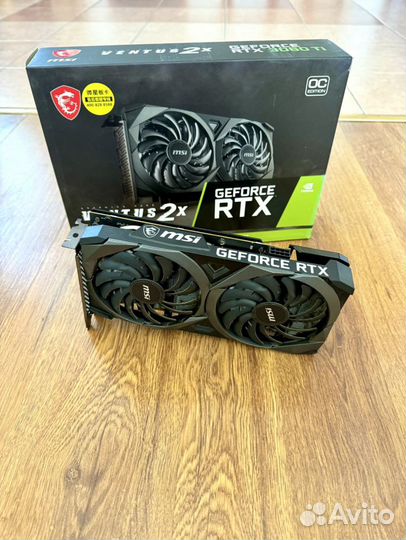 RTX 3060ti 8gb MSI Ventus / Обмен