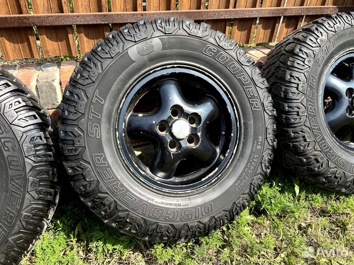 Грязевые колеса 265/75/16