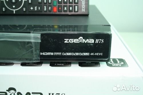 Спутниковый ресивер Ultra HD Zgemma H7s E2 4K