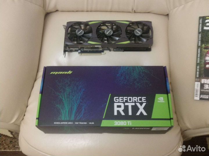 Видеокарта manli RTX 3080 TI
