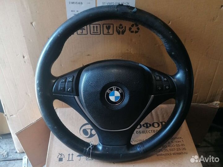 Airbag спорт руль бмв х5 е70