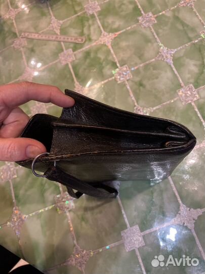 Барсетка кожаная мужская