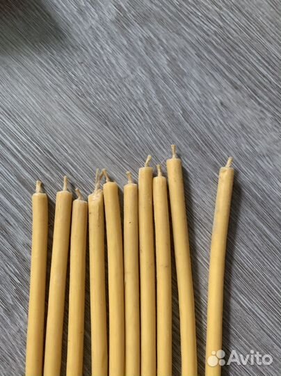 Свечи восковые церковные