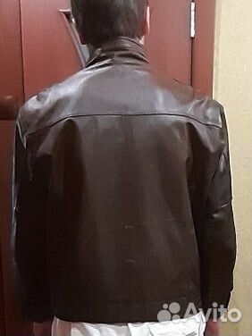Кожаная куртка мужская