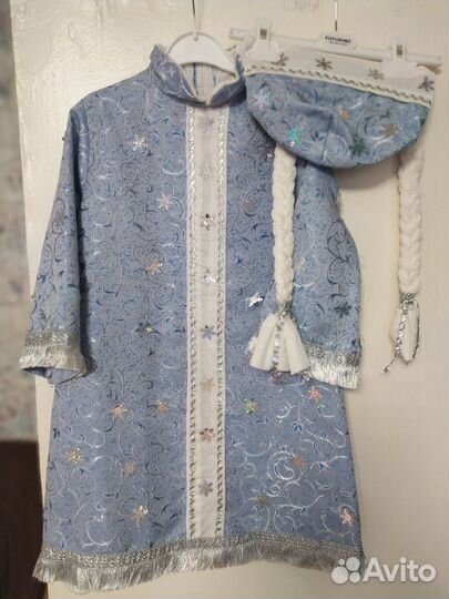 Костюм снегурочки для девочки