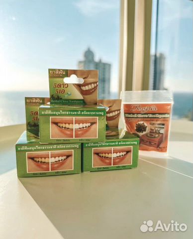 Тайская зубная паста