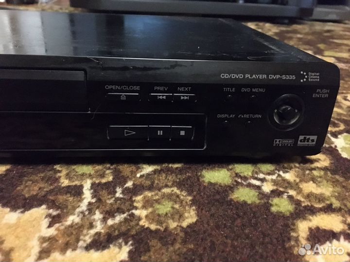 Cd dvd проигрыватель Sony DVP-S335
