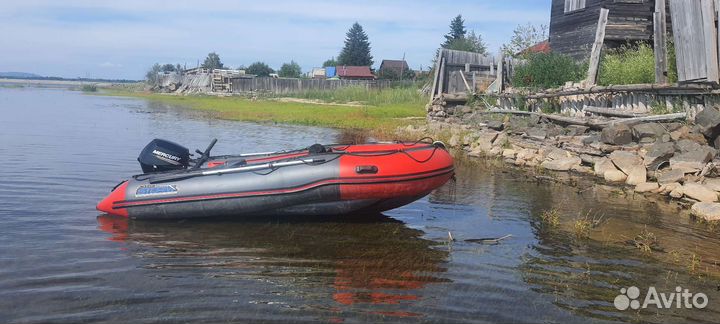 Надувная лодка с мотором бу