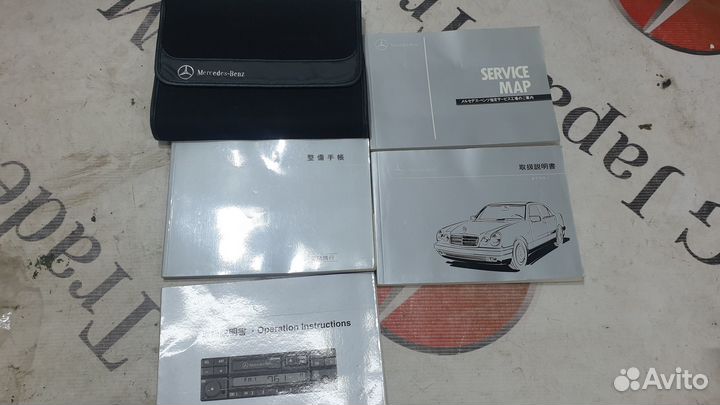 Оригинальная книга(мануал) на Mercedes-Benz W210