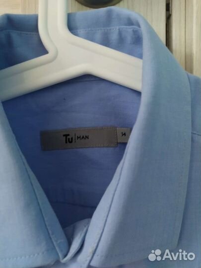 Рубашка Tu men школьная на мальчика подростка