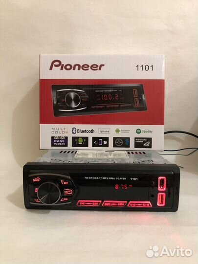 Магнитола Pioneer c Bluetooth