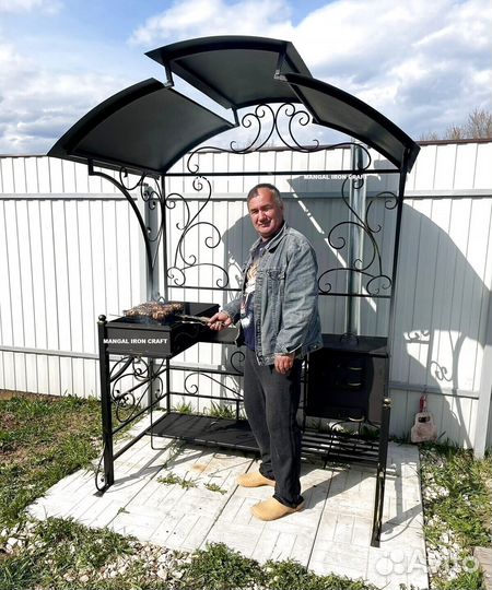 Мангал кованый