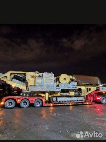 Мобильная щековая дробилка аренда