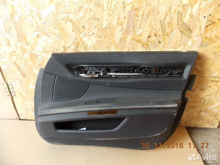 Бмв 7 ф02 обшивка двери передняя задняя