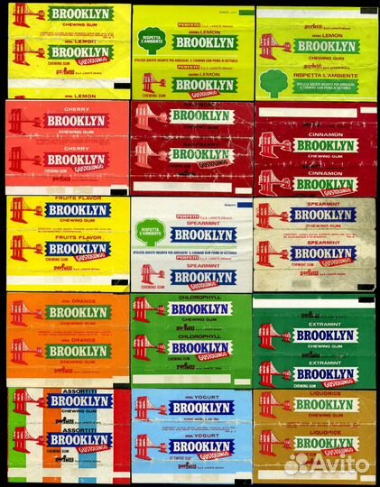 Этикетки от жвачки продам